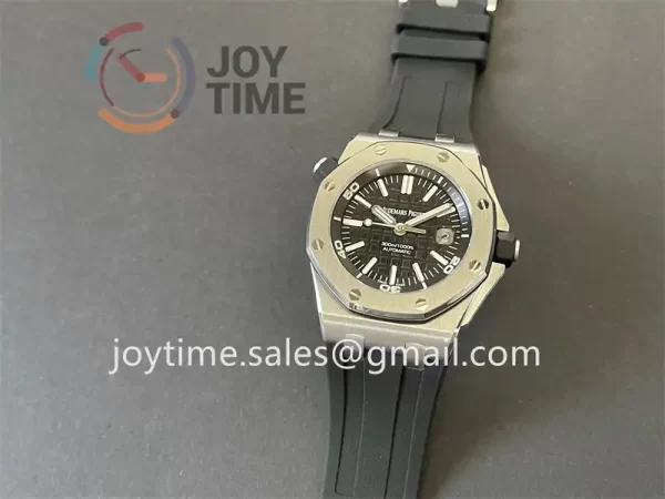 Audemars Piguet Royal Oak Offshore Diver 15703 ZF 1:1 Best Edition SS 42mm Rubber Strap Super Clone A3120