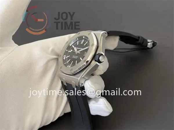 Audemars Piguet Royal Oak Offshore Diver 15703 ZF 1:1 Best Edition SS 42mm Rubber Strap Super Clone A3120