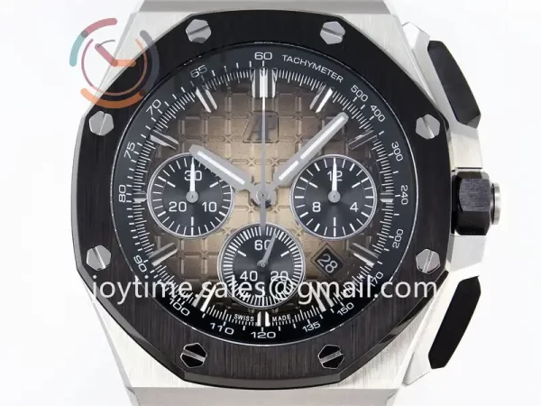 Audemars Piguet Royal Oak Offshore 44mm APF 1:1 Best Edition SS Ceramic Bezel Rubber Strap A3126