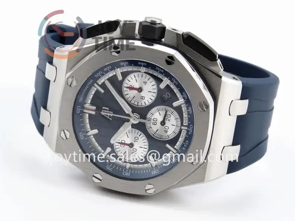 Audemars Piguet Royal Oak Offshore 44mm APF 1:1 Best Edition SS  Rubber Strap A3126