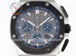 Audemars Piguet Royal Oak Offshore 44mm APF 1:1 Best Edition SS Ceramic Bezel Rubber Strap A3126