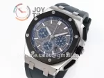 Audemars Piguet Royal Oak Offshore 44mm APF 1:1 Best Edition SS Ceramic Bezel Rubber Strap A3126