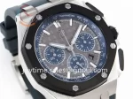 Audemars Piguet Royal Oak Offshore 44mm APF 1:1 Best Edition SS Ceramic Bezel Rubber Strap A3126