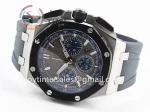 Audemars Piguet Royal Oak Offshore 44mm APF 1:1 Best Edition SS Ceramic Bezel Rubber Strap A3126