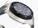 Audemars Piguet Royal Oak Offshore 44mm APF 1:1 Best Edition SS Ceramic Bezel Rubber Strap A3126