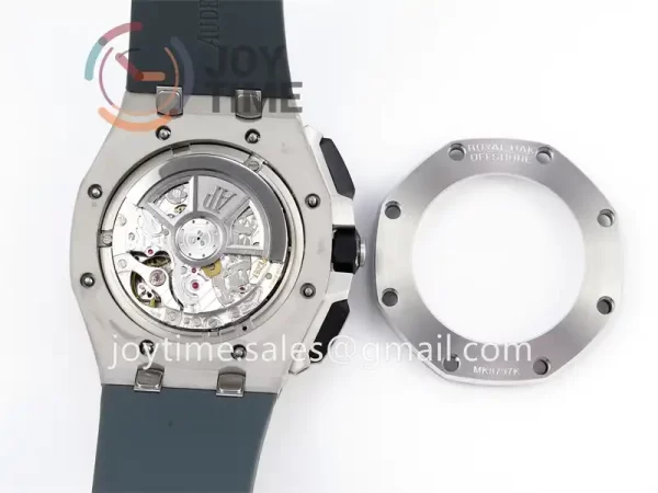 Audemars Piguet Royal Oak Offshore 44mm APF 1:1 Best Edition SS Ceramic Bezel Rubber Strap A3126