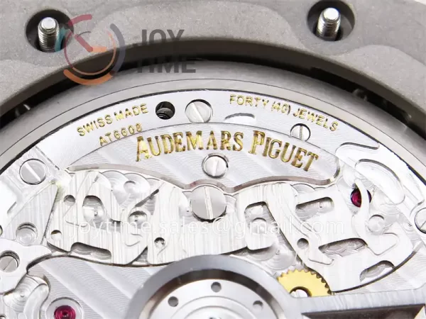 Audemars Piguet Royal Oak Offshore 44mm APF 1:1 Best Edition SS Ceramic Bezel Rubber Strap A3126