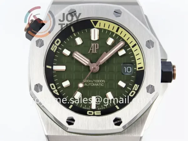 Audemars Piguet Royal Oak Offshore Diver 15720 APS 1:1 Best Edition SS 42mm Rubber Strap Super Clone A4308