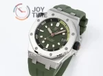 Audemars Piguet Royal Oak Offshore Diver 15720 APS 1:1 Best Edition SS 42mm Rubber Strap Super Clone A4308