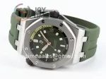 Audemars Piguet Royal Oak Offshore Diver 15720 APS 1:1 Best Edition SS 42mm Rubber Strap Super Clone A4308