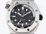 Audemars Piguet Royal Oak Offshore Diver 15720 APS 1:1 Best Edition SS 42mm Rubber Strap Super Clone A4308