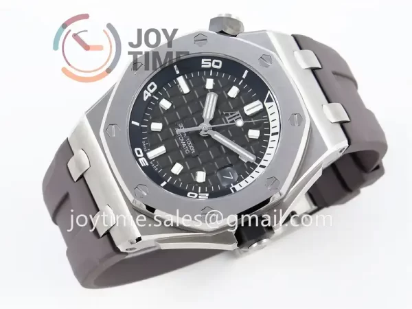 Audemars Piguet Royal Oak Offshore Diver 15720 APS 1:1 Best Edition SS 42mm Rubber Strap Super Clone A4308