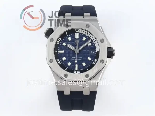 Audemars Piguet Royal Oak Offshore Diver 15720 APS 1:1 Best Edition SS 42mm Rubber Strap Super Clone A4308