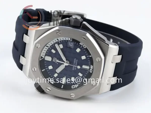 Audemars Piguet Royal Oak Offshore Diver 15720 APS 1:1 Best Edition SS 42mm Rubber Strap Super Clone A4308