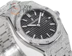 Audemars Piguet Royal Oak 67653 Frosted 33mm MSF 1:1 Best Edition SS Case SS Bracelet Quartz