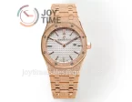 Audemars Piguet Royal Oak 67653 Frosted 33mm MSF 1:1 Best Edition RG Case RG Bracelet Quartz