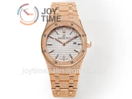 Audemars Piguet Royal Oak 67653 Frosted 33mm MSF 1:1 Best Edition RG Case RG Bracelet Quartz