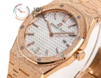 Audemars Piguet Royal Oak 67653 Frosted 33mm MSF 1:1 Best Edition RG Case RG Bracelet Quartz