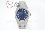 Audemars Piguet Royal Oak 15410 Frosted 41mm ZF 1:1 Best Edition SS Case SS Bracelet Super Clone A3120