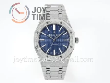 Audemars Piguet Royal Oak 15410 Frosted 41mm ZF 1:1 Best Edition SS Case SS Bracelet Super Clone A3120