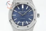 Audemars Piguet Royal Oak 15410 Frosted 41mm ZF 1:1 Best Edition SS Case SS Bracelet Super Clone A3120