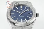 Audemars Piguet Royal Oak 15410 Frosted 41mm ZF 1:1 Best Edition SS Case SS Bracelet Super Clone A3120