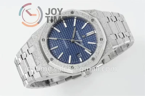 Audemars Piguet Royal Oak 15410 Frosted 41mm ZF 1:1 Best Edition SS Case SS Bracelet Super Clone A3120