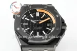 Audemars Piguet Royal Oak Offshore Diver 15707 ZF 1:1 Best Edition Ceramic 42mm Rubber Strap Super Clone A3120