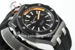 Audemars Piguet Royal Oak Offshore Diver 15707 ZF 1:1 Best Edition Ceramic 42mm Rubber Strap Super Clone A3120