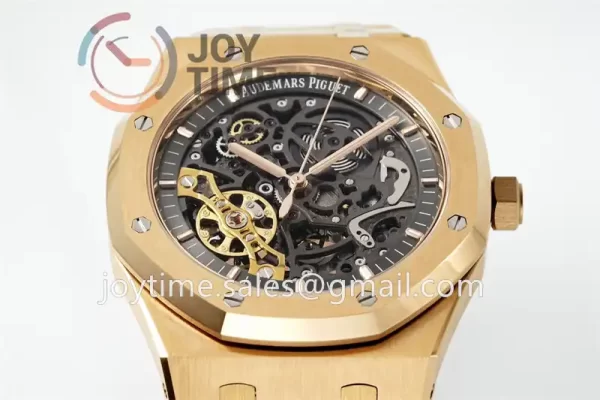 Audemars Piguet Royal Oak15407  41mm ZF 1:1 Best Edition RG Case RG Bracelet Super Clone A3132