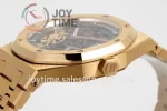 Audemars Piguet Royal Oak15407  41mm ZF 1:1 Best Edition RG Case RG Bracelet Super Clone A3132