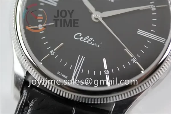 Rolex Cellini 50505 1:1 Best Edition SS Leather Strap A3132