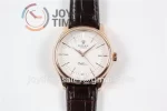 Rolex Cellini 50505 1:1 Best Edition RG Leather Strap A3132