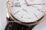 Rolex Cellini 50505 1:1 Best Edition RG Leather Strap A3132