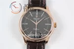 Rolex Cellini 50505 1:1 Best Edition RG Leather Strap A3132