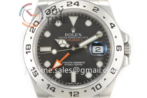 Rolex Explorer II 216570  GMF 1:1 Best Edition SS 42mm SS Bracelet A3187