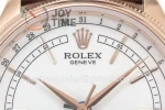 Rolex Cellini 50535 Moonphase 1:1 Best Edition RG Leather Strap A3195