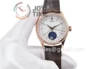 Rolex Cellini 50535 Moonphase 1:1 Best Edition RG Leather Strap A3195