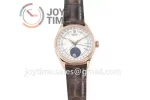 Rolex Cellini 50535 Moonphase 1:1 Best Edition RG Leather Strap A3195