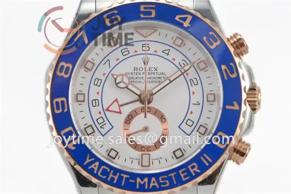 Rolex Yacht Master II 116681 GMF 1:1 Best Edition SS 44mm RG/Ceramic Bezel SS/RG Bracelet A7750