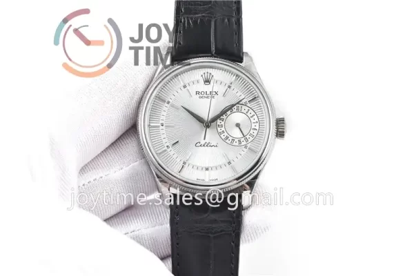 Rolex Cellini 50519 GMF 1:1 Best Edition SS Leather Strap A3165