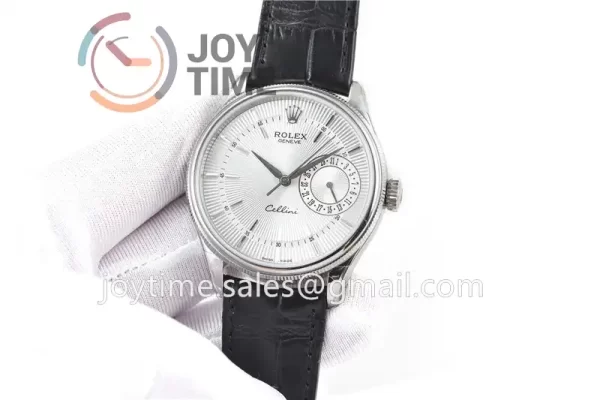 Rolex Cellini 50519 GMF 1:1 Best Edition SS Leather Strap A3165