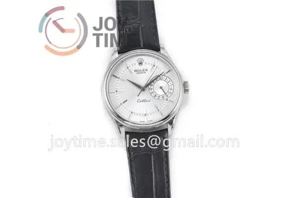 Rolex Cellini 50519 GMF 1:1 Best Edition SS Leather Strap A3165