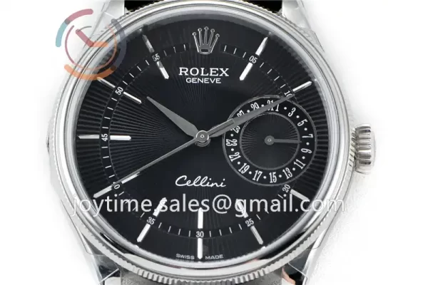 Rolex Cellini 50519 GMF 1:1 Best Edition SS Leather Strap A3165