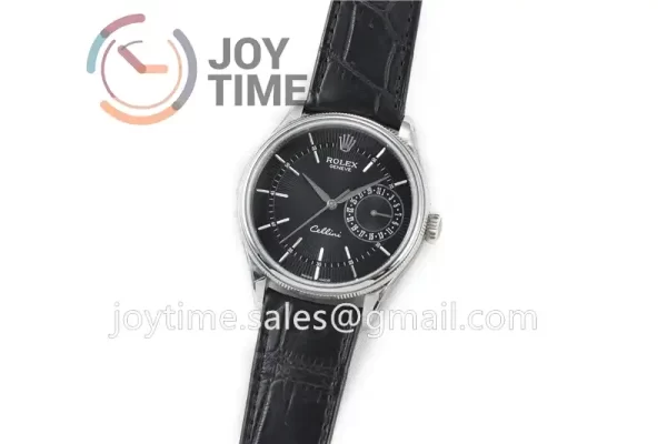 Rolex Cellini 50519 GMF 1:1 Best Edition SS Leather Strap A3165