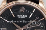 Rolex Cellini 50519 GMF 1:1 Best Edition RG Leather Strap A3165