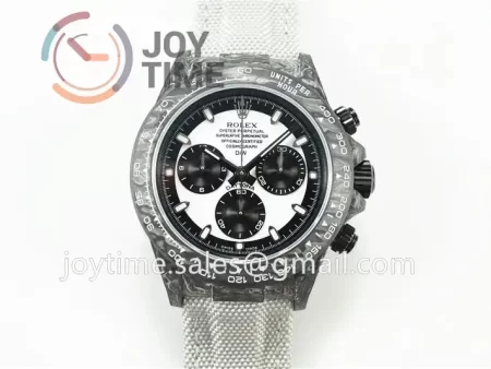 Rolex Daytona DIW  OMF Best Edition 40mm Carbon Nylon Strap A7750