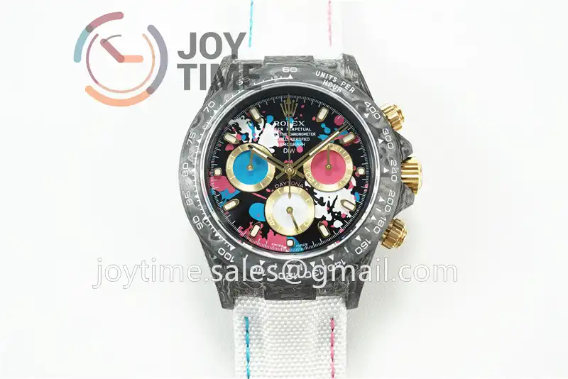 Rolex Daytona DIW  OMF Best Edition 40mm Carbon Nylon Strap A7750