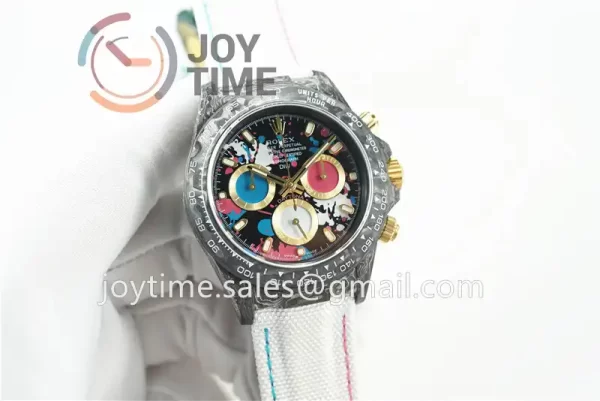 Rolex Daytona DIW  OMF Best Edition 40mm Carbon Nylon Strap A7750