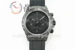 Rolex Daytona DIW  OMF Best Edition 40mm Carbon Rubber Strap A7750